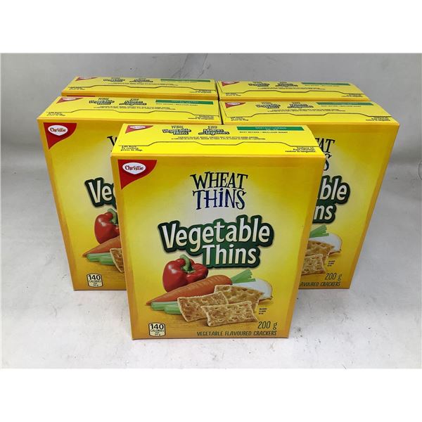 Wheat Thins-Vegetable Thins (5 x 200g)