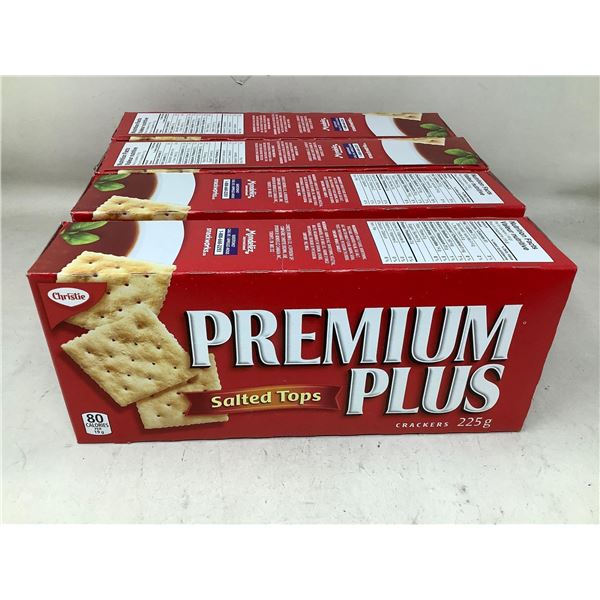 Premium Plus Salted Tops Crackers (4 x 225g)