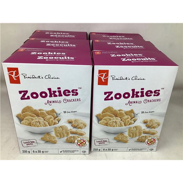 Zookies Animal Crackers (6 x 210g)
