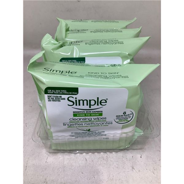 Simple Makeup Cleansing Wipes (3 x 25wipes)