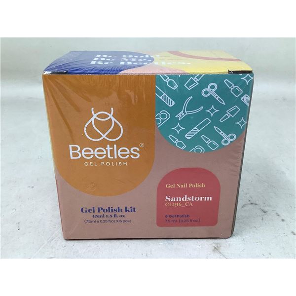 Beetles All-in-1 Mani Kit, Gel Nail Polish, Sandstorm