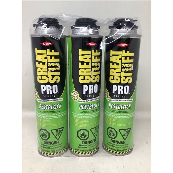 Great Stuff Pro Series Pestblock (3 x 20oz)