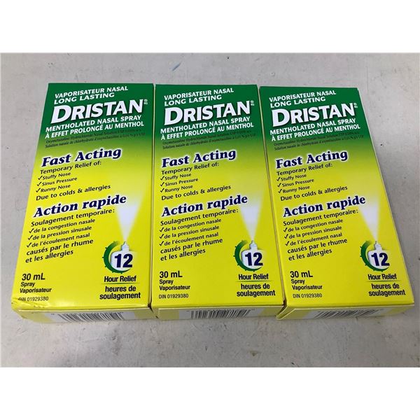 Dristan Mentholated Nasal Spray (3 x 30ml)