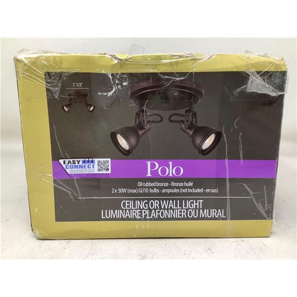 Polo Oil Rubbed Bronze Ceiling or Wall Light