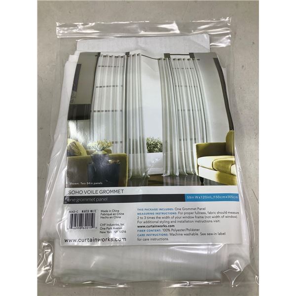 One Grommet Panel (59in x 120in)