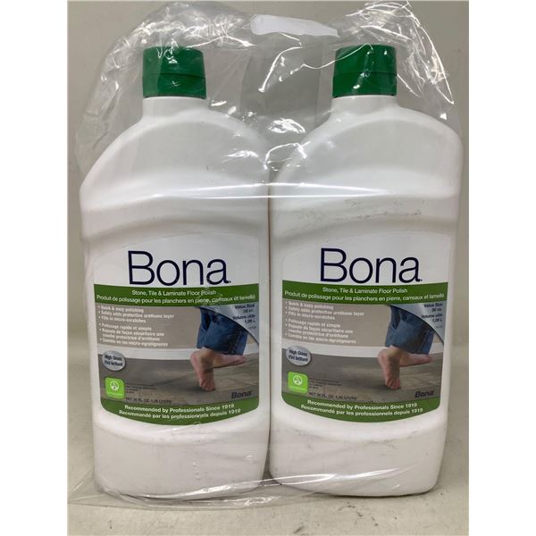 Bona Stone, Tile & Laminate Floor Polish (2 x 1.06L)