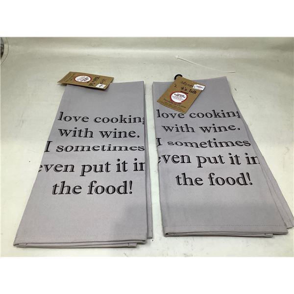 Kitch N' Talk Tea Towels (2ct)