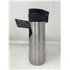 Image 1 : Manna Verve Push Double Wall Insulated Stainless Steel Travel Mug (16oz)