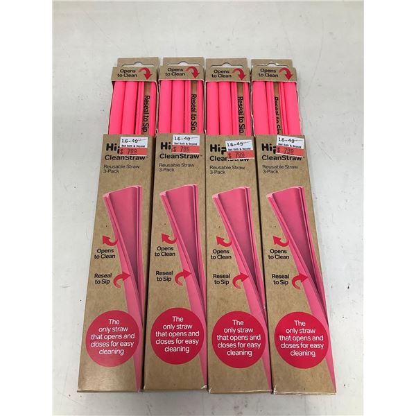 CleanStraw reusable Straw (4 x 3)