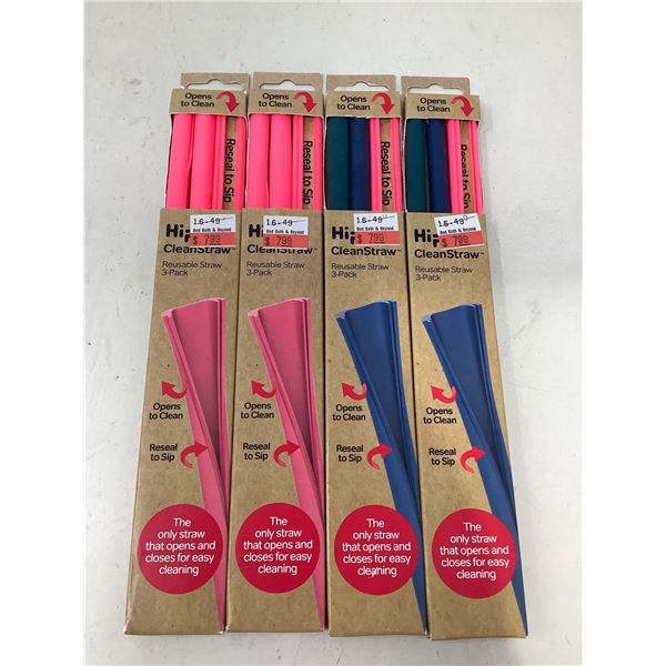CleanStraw reusable Straw (4 x 3)