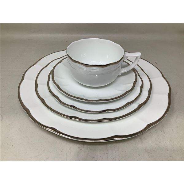 Mikasa Adelaide Platinum Bone China Dishware Set