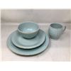 Image 1 : Lenox French Perle Groove 4 Piece Place Setting