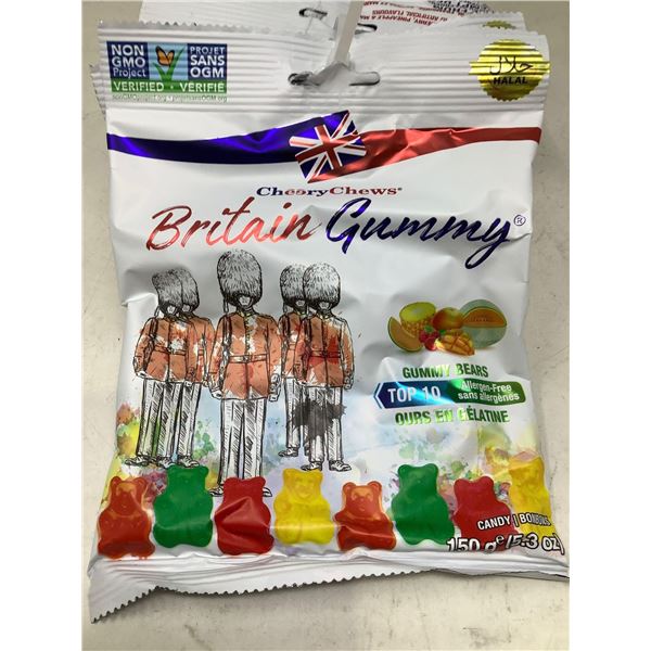 Cheary Chews Britain Gummy Bears (6 x 150g)