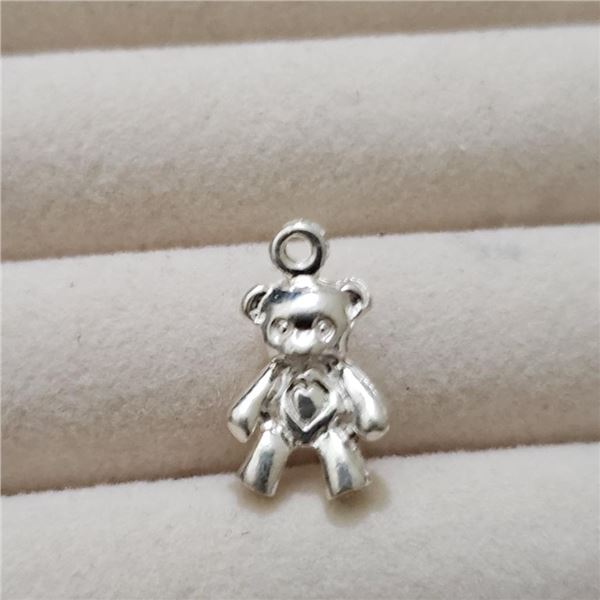 Silver Bear Pendant, Suggested Retail Value $50