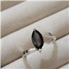 Image 2 : Silver Smokey Quartz Ring (~Size 6), Suggested Retail Value $80