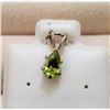 Image 1 : Silver Peridot Pendant, Suggested Retail Value $50