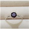 Image 1 : Silver Garnet Ring (~Size 6), Suggested Retail Value $50