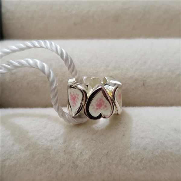 Silver Bracelet Bead, Suggested Retail Value $50