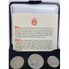 Image 3 : Royal Canadian Mint Issued Vintage 1874-1974 Winnipeg Canada Dollar Specimen Coin Set with certifica