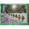 Image 2 : *NEW* Holiday Living, 6 Count Lighted Tree Path Lights