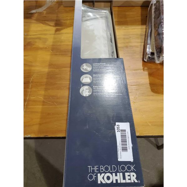 *NEW* Kohler Chrome Colored Bathroom Hand Towel Rack