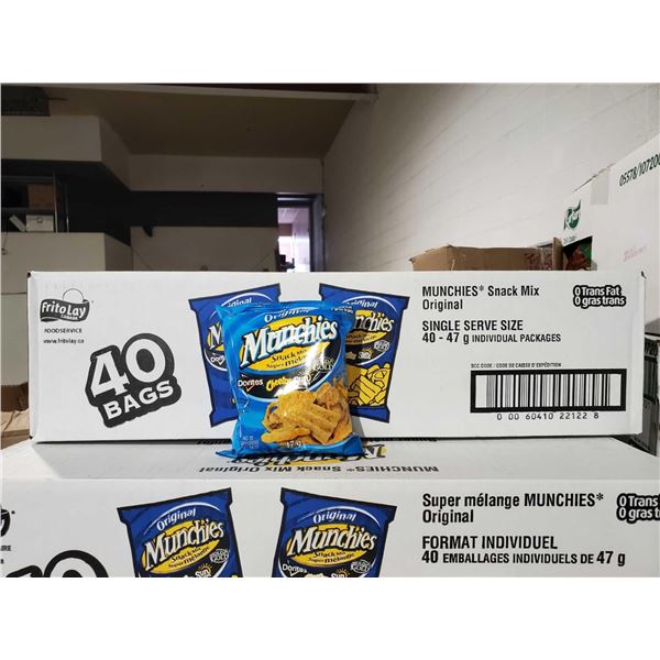 Frito Lays Munchies Snack Mix 40x47g