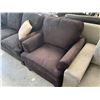 Image 3 : Black Micro Fiber Soft Touch 2 piece living room set with 3 seat sofa snd matching arm chair include