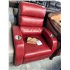 Image 1 : Red Brilliant Power reclining home theater chair FLOOR DISPLAY MODEL- pick up Dec. 30 from 9-3, off 