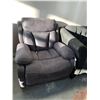 Image 2 : Grey Stitched power reclining home theater chair FLOOR DISPLAY MODEL- pick up Dec. 30 from 9-3, off 