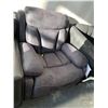 Image 3 : Grey Stitched power reclining home theater chair FLOOR DISPLAY MODEL- pick up Dec. 30 from 9-3, off 