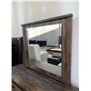 Image 3 : Wood Grain 6 drawer farmhouse style dresser and mirror set FLOOR DISPLAY MODEL- pick up Dec. 30 from