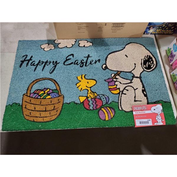 *NEW* Peanuts - Snoopy Happy Easter Coir Doormat 18x28"