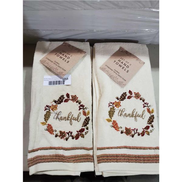 *NEW* Fall Themed Hand Towel Set of 4