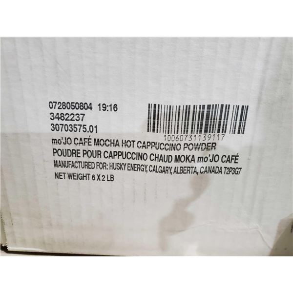 Mo'Jo Cafe - Mocha Cappuccino Powder 6x2Lb Bags