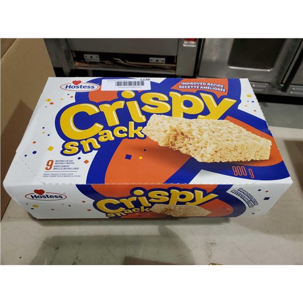 Hostess Crispy Snack 900g (9 squares per box)