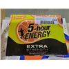 Image 2 : 5 Hour Energy Shots -  Extra Strength - Orange Flavor 12x57ml