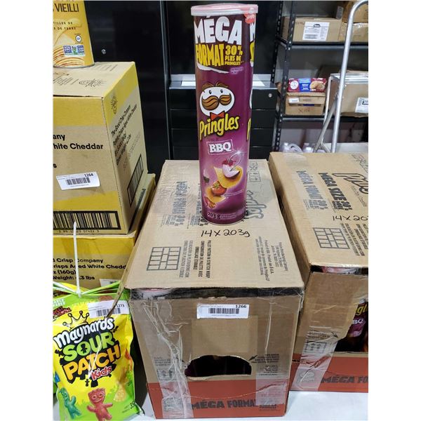Pringles Mega - BBQ Potato Chips 14x203g