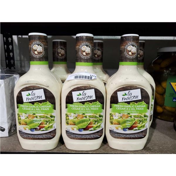 La Maison Fresh Garlic Caesar Dressing 6x1.4 L