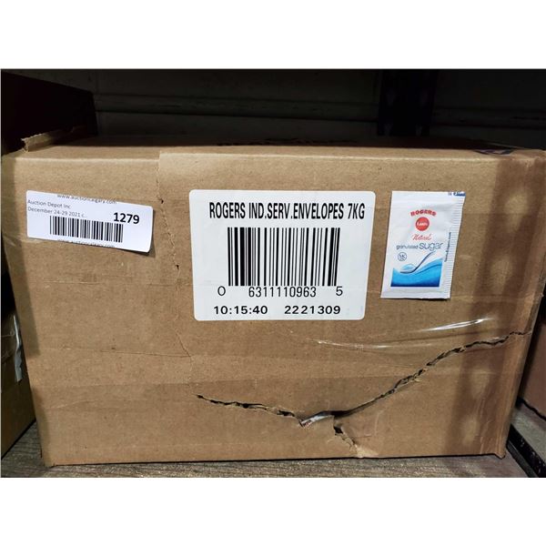Rogers Individual Serve Envelope White Sugar 7kg