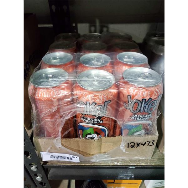 Joker Energy Drink -Ultra Red- 12x473ml