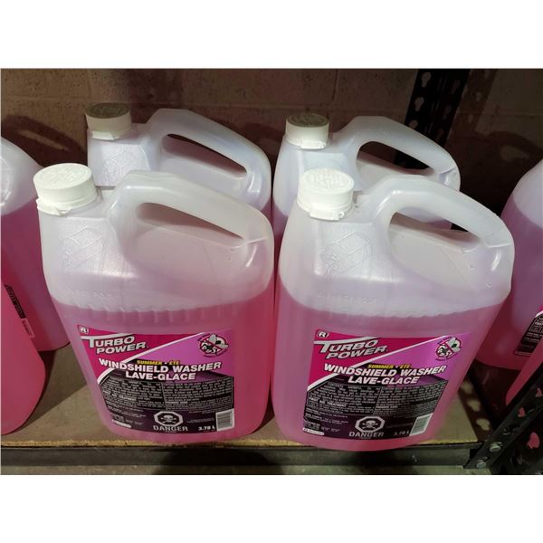 Turbo Power Windshield Washer Fluid 4X3.78L