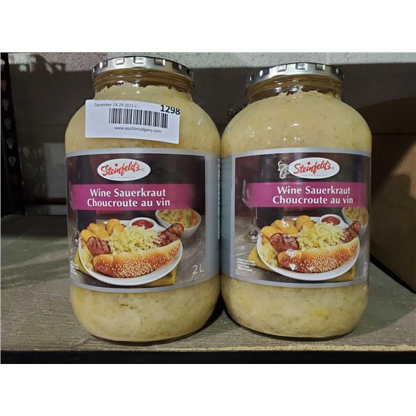 Steinfeld's Wine Sauerkraut 2x2L