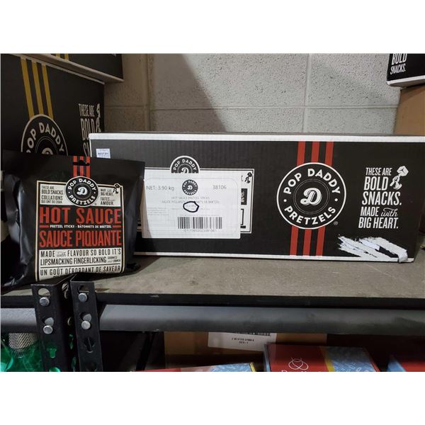 Pop Daddy Hot Sauce Pretzels 15x85g