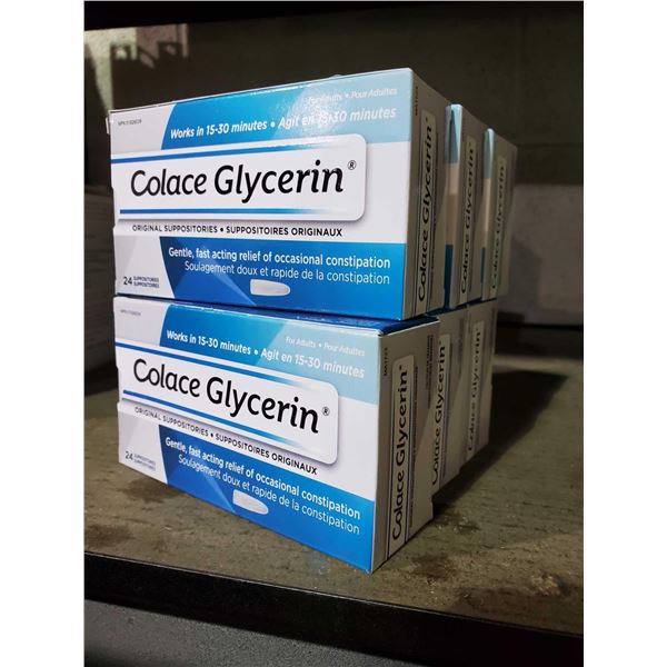 Colace Glycerine Suppositories 6x24