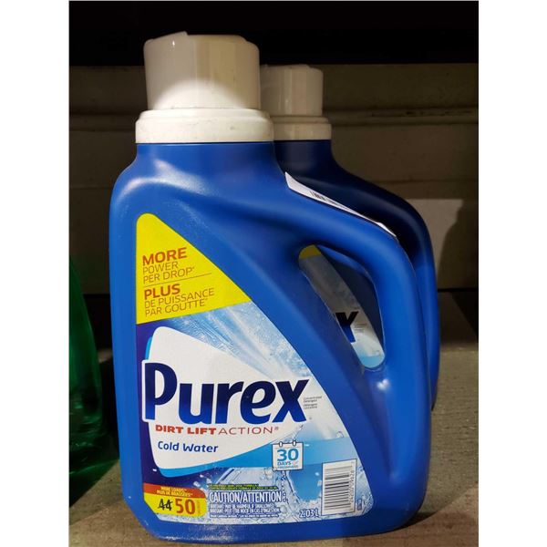Purex Cold Water - Dirt Lift Laundry Detergent 2x2.03L