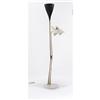 Image 1 : Gino Sarfatti, attributed - Floor lamp (black and white)