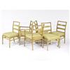 Image 2 : T.H. Robsjohn-Gibbings - Dining table with six chairs