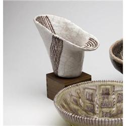 Guido Gambone - Triangular bowl
