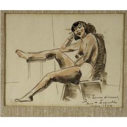 Paul T. Frankl - Drawing