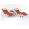 Image 1 : Pipsan Saarinen Swanson - Chaise lounge with side table